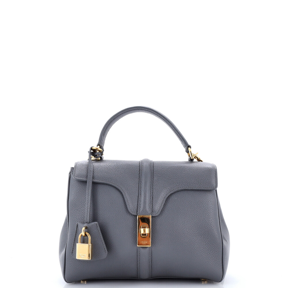 Celine Small 16 Top Handle Bag Grained Calfskin